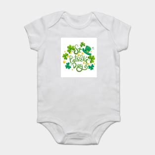 kiss me im irish Baby Bodysuit